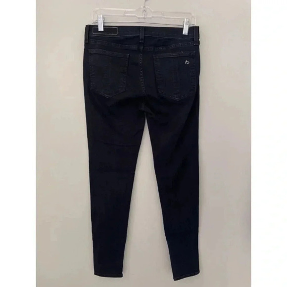 Rag‎ & Bone Legging Zipper Jeans Women’s Dark Indigo Size 29 - Picture 4 of 11
